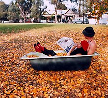Bath in the park by MichaelCouacaud