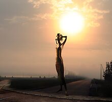 Hello and Hello (from my exhibition) by Antanas