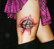 Temp Tattoo by Airbrushr Rick Shores