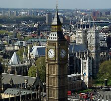 Big Ben in London by fuxart