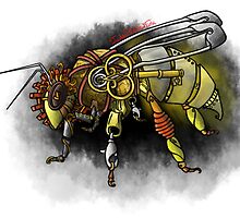 Tampered Temper: Steampunk Honeybee by iampickledtink