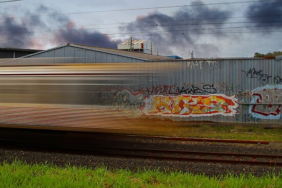 Brisbane Train Graffiti