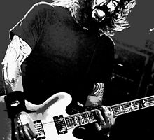 Dave Grohl - Black Rocking Out by rikovski