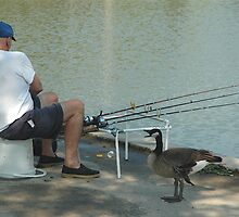 No fishing, can't you read ? by Jim Caldwell