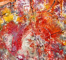Painted Desert Wood 1 by Skip Hunt