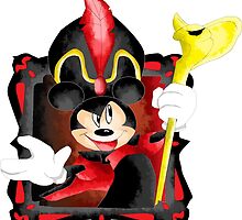 Mickey the Dark Sorcerer by flametheskull