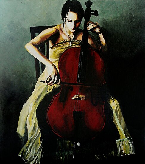 Woman Cello