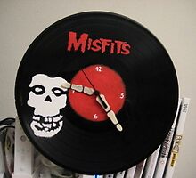 Misfits Clock by RoboBarb