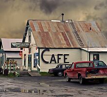 Cafe 1986 by Ron Day