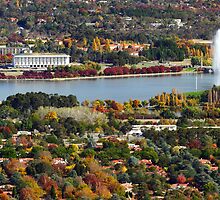Canberra during autumn by Darren Stones