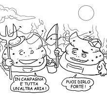 VITA E AVVENTURE DI PICCOLE MERDE - In campagna è tutta un'altra aria ! by CLAUDIO COSTA