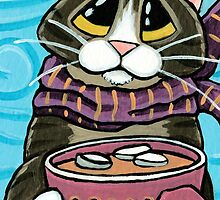 Hot Chocolate and Marshmallows by Lisa Marie Robinson