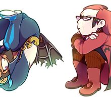 Archie and Maxie (ORAS) by kubby