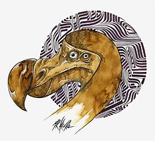 Dodo - coffee and ink - by MrKlevra