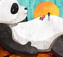 Shock Absorbing Panda by MissKoo