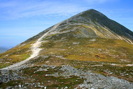 Croagh Patrick mountain by John Quinn Croagh Patrick mountain by John Quinn