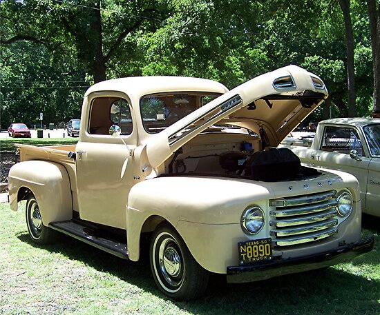 1948 Ford Pick Up Truck by Glenna Walker