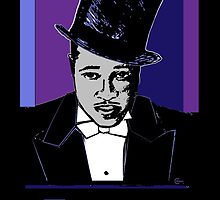 Duke Ellington Portrait by CecelyBloom