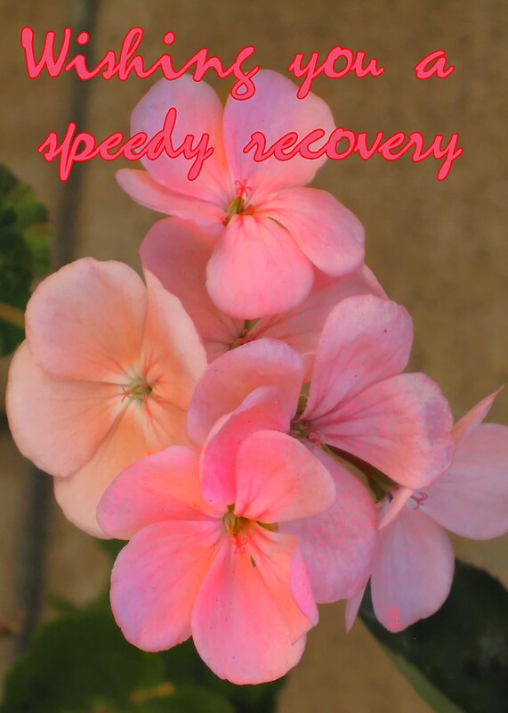 "Wishing you a speedy recovery" by TLCGraphics Redbubble