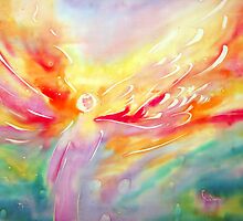 Angel. Softly Gently by Lorna Gerard