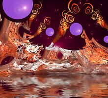 Fractal Pollution (But the spheres are nice.) by Dean Warwick