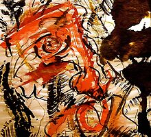 crazed matador's passionate visions of a flamenco gal by banrai