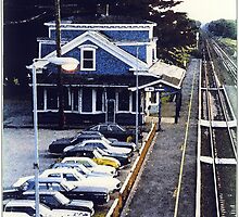 Kingston RR Station 1984 by Jack McCabe