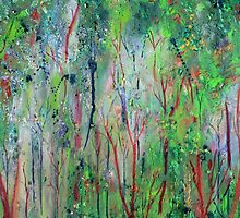 Eucalyptus Dreaming I by Kathie Nichols
