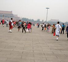 Tiananmen Square in Beijing by Laurie Puglia