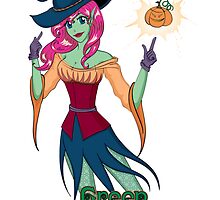 Green Corner Witch by Emily Gonsalves