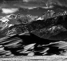 The Great Sand Dunes and Sangre de Cristo Mountains by James Egbert