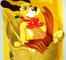 Will You Play ...internal illustration (w/colour on Bainebridge bd) Children's early reader by Rory Stapleton