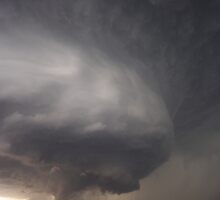 Supercell mith magnificent structure and developing tornado by jdeguara