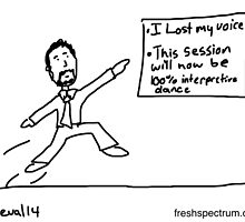 Interpretive Dance Presentation by Chris Lysy