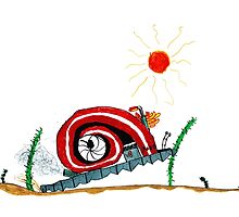 Diesel Powered Turbo Snail by heartloose