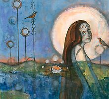 lady of the lake by Leah Piken Kolidas