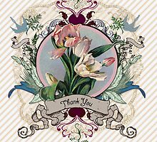 Thank You Card by Carrie Jackson