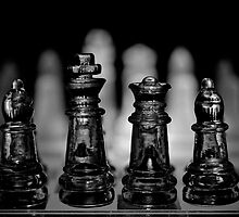 Chess 7: Watching the enemy lines by Lenka