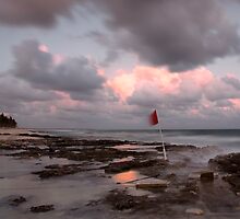 Warning Flag, Yucatan, Mexico by diabaig
