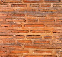 ansient bricking wall by Sergieiev