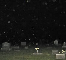 Converse, Indiana Cemetery Orbs by Tracy DeVore