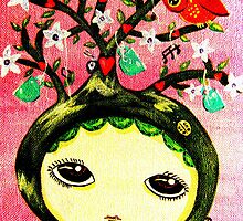 She Grows A Tree by udonchow