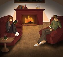 Curl up with a Good Book by Bethany Angelstar