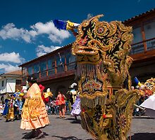 Beautiful scenery of Cuzco, Peru by juan jose Gabaldon