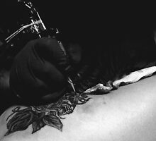 Artist at Work by Sanguine