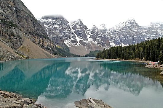 Lake Moraine Banff National Park Alberta Canada by paolo1955