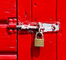 OPEN THE DOOR TO HAPPINESS ( "shut "before its finally opened!) by Karo / Caroline Evans (Caux-Evans)