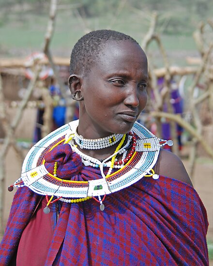 Maasai In Tanzania