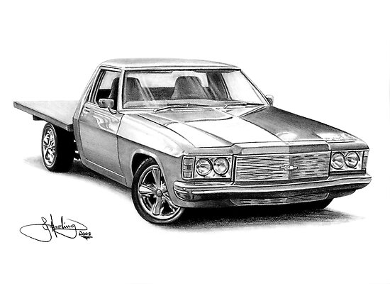 Ute Drawing