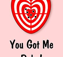 You Got me Babe Card by jean-louis bouzou